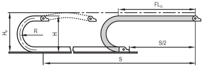 拖鏈直線架空安裝 拖鏈直線架空安裝